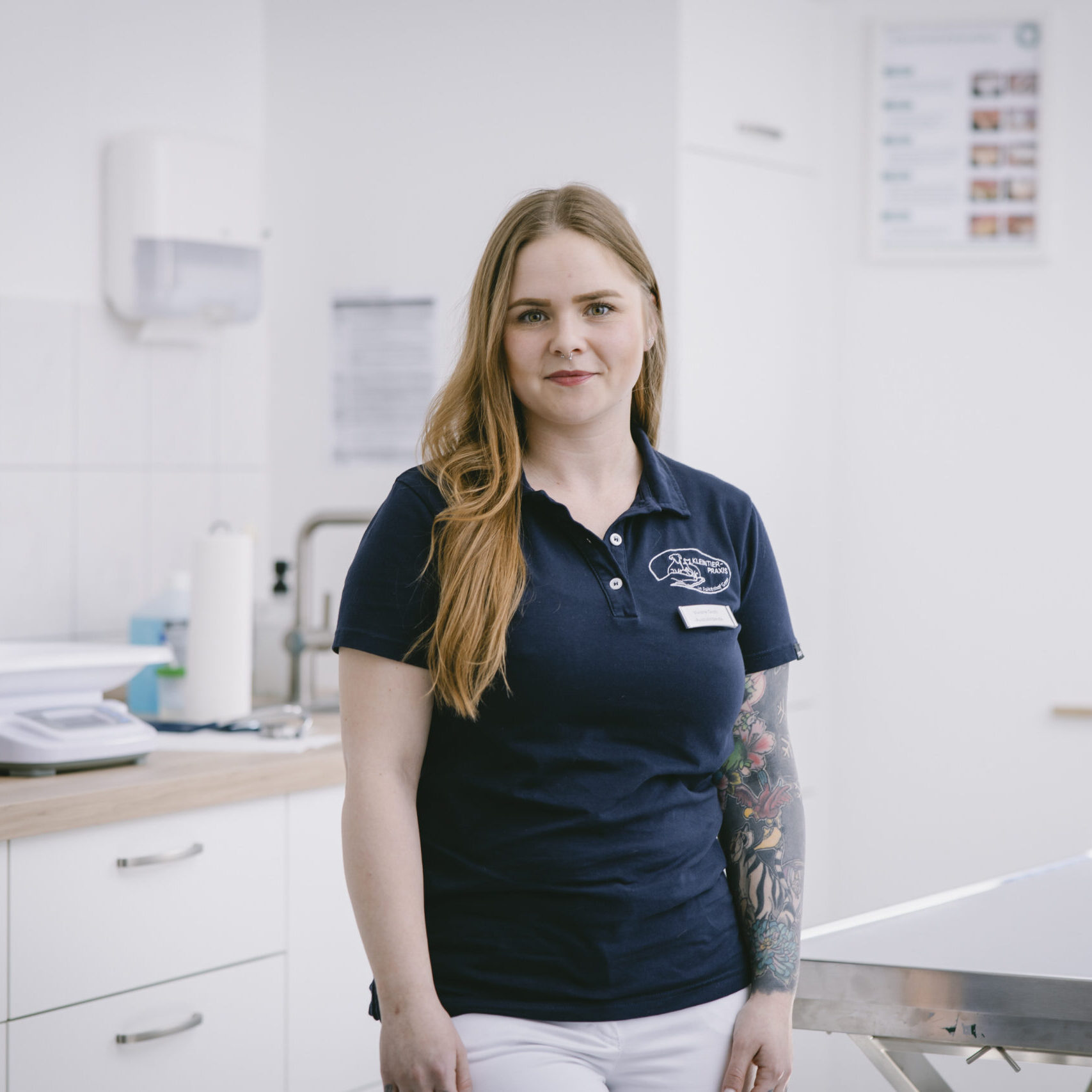Portraitbild der Tiermedizinischen Fachangestellten Viviane Groth.